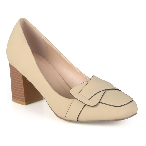 women's loafer pumps