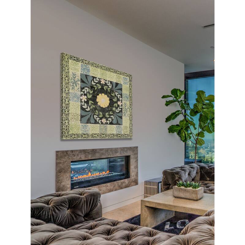 Marmont Hill - Agapanthus Painting Print on Canvas - Multi-Color