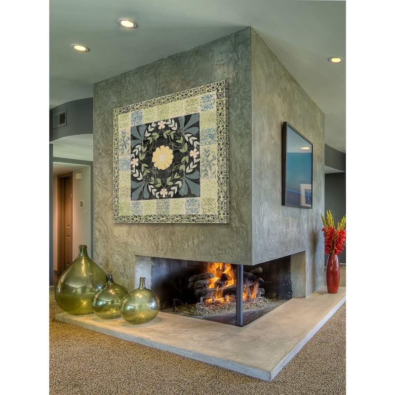 Marmont Hill - Agapanthus Painting Print on Canvas - Multi-Color