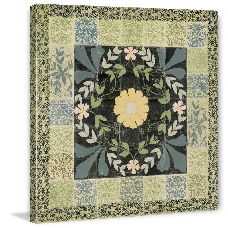 Marmont Hill - Agapanthus Painting Print on Canvas - Multi-Color
