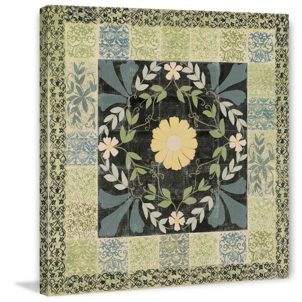 Marmont Hill - Agapanthus Painting Print on Canvas - Multi-Color