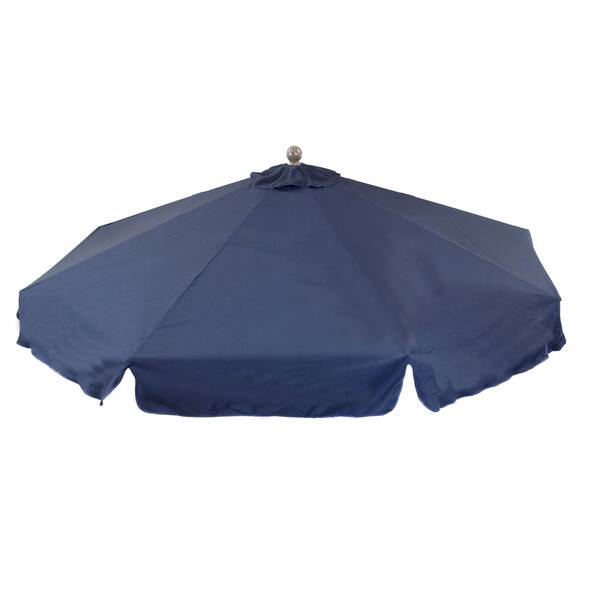 Shop 9 Foot Premium Dark Navy Blue Patio Umbrella Overstock 11079676