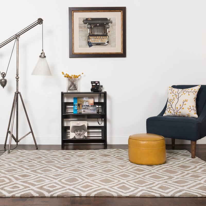 Alexander Home Woven Harlow Rug - 9'3" x 13' - Beige