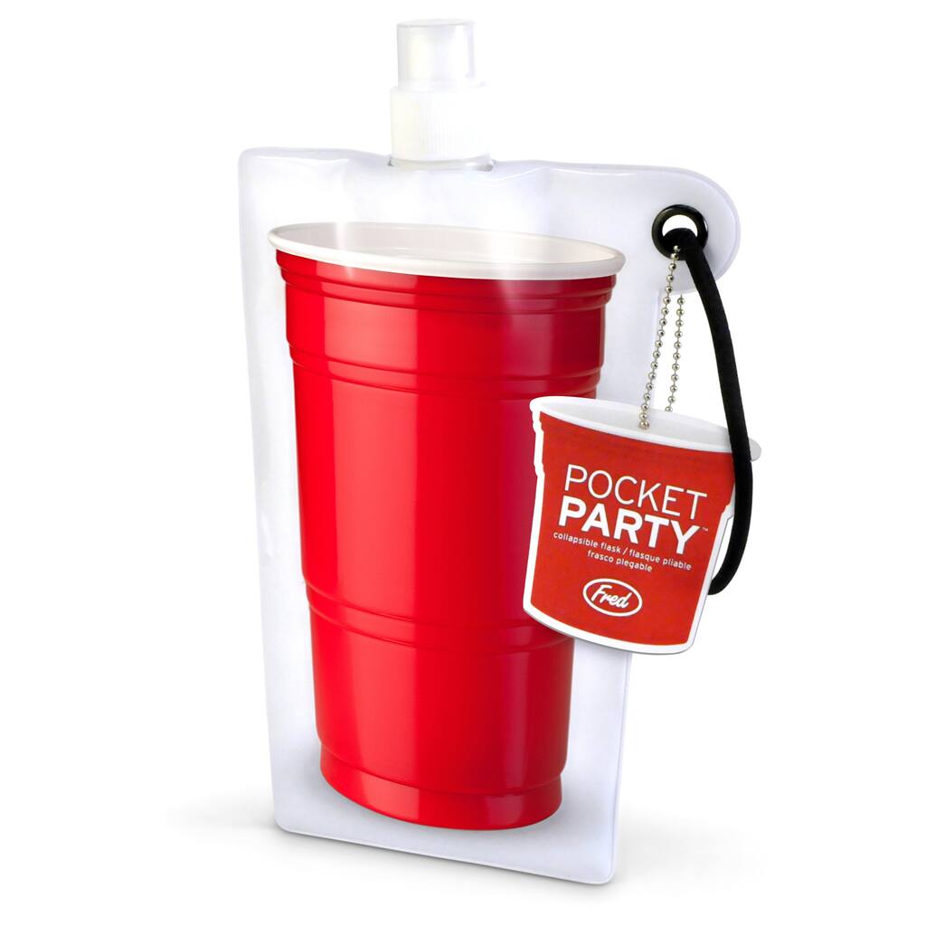 Pocket Party - Flat Flask