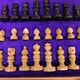 Handmade Carved Soapstone 10-inch Chess Set (India) - Black - Thumbnail 3