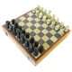 Handmade Soapstone 8-inch Chess Set (India) - Black - Thumbnail 0