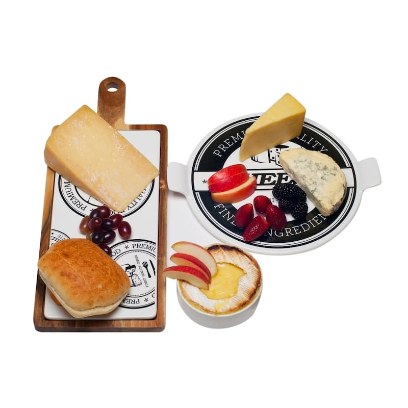 Red Vanilla Paddle Serving Board