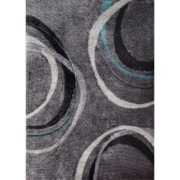 Shop Handtufted Polyester Shag Area Rug 5' x 7' On Sale Free