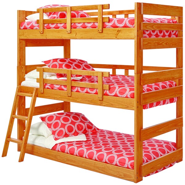 space saving triple bunk beds