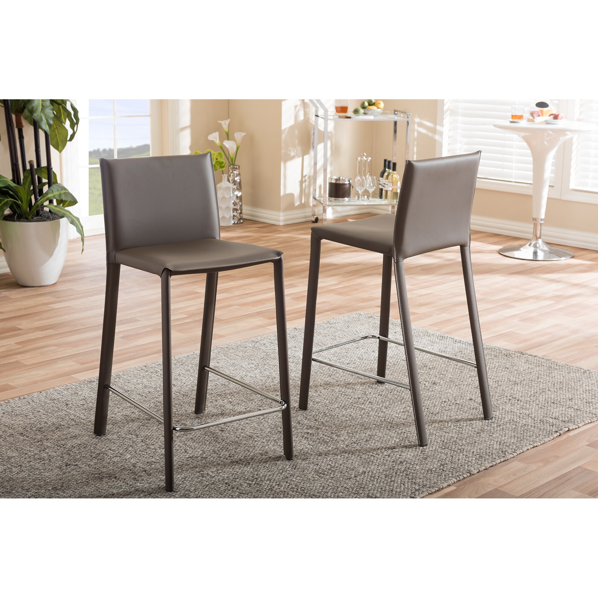 Baxton Studio Counter and Bar Stools Bed Bath Beyond