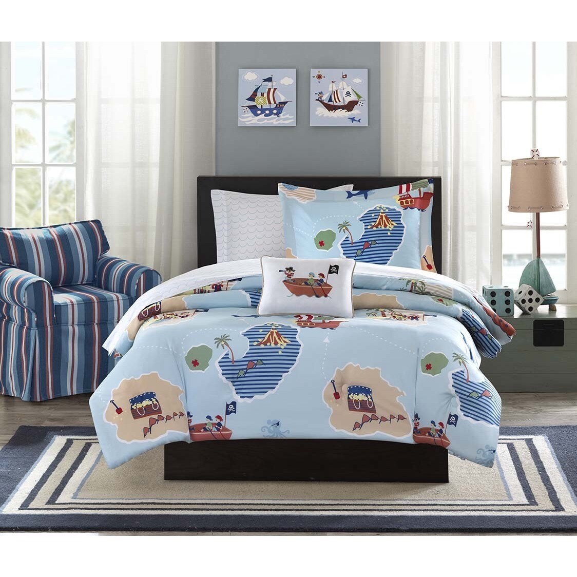 boys pirate bedding