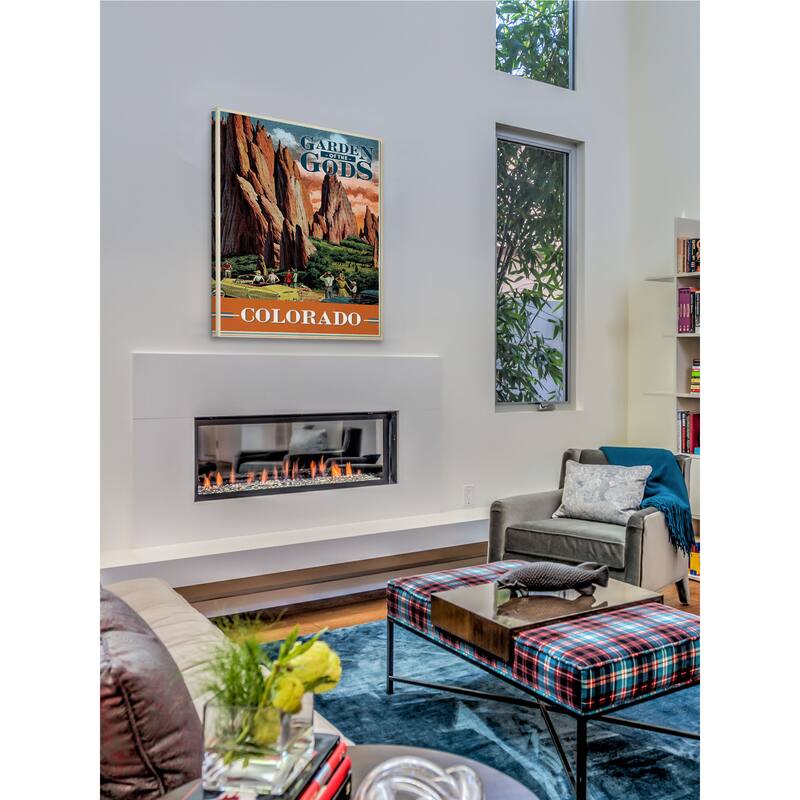 Marmont Hill - Garden of the Gods Painting Print on Canvas - Multi-Color