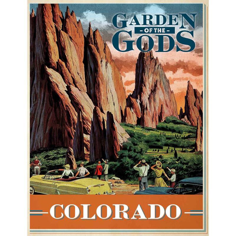 Marmont Hill - Garden of the Gods Painting Print on Canvas - Multi-Color