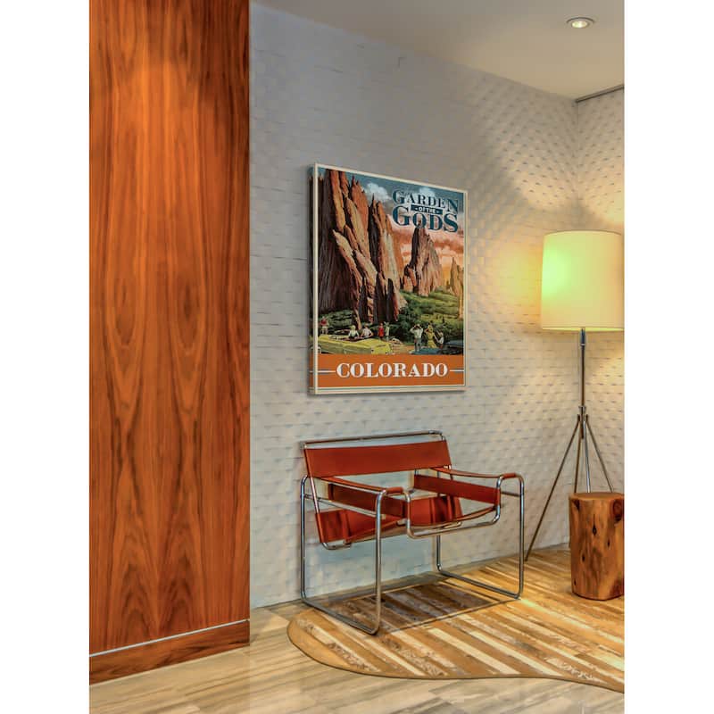 Marmont Hill - Garden of the Gods Painting Print on Canvas - Multi-Color