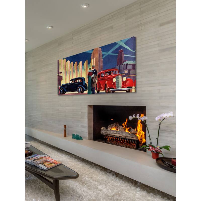 Marmont Hill - The Big Night Painting Print on Canvas - Multi-Color