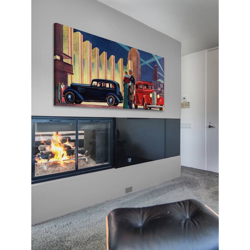 Marmont Hill - The Big Night Painting Print on Canvas - Multi-Color