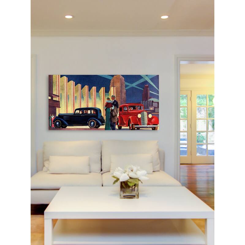 Marmont Hill - The Big Night Painting Print on Canvas - Multi-Color