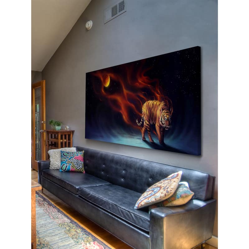 Marmont Hill - Daybringer Painting Print on Canvas - Multi-Color