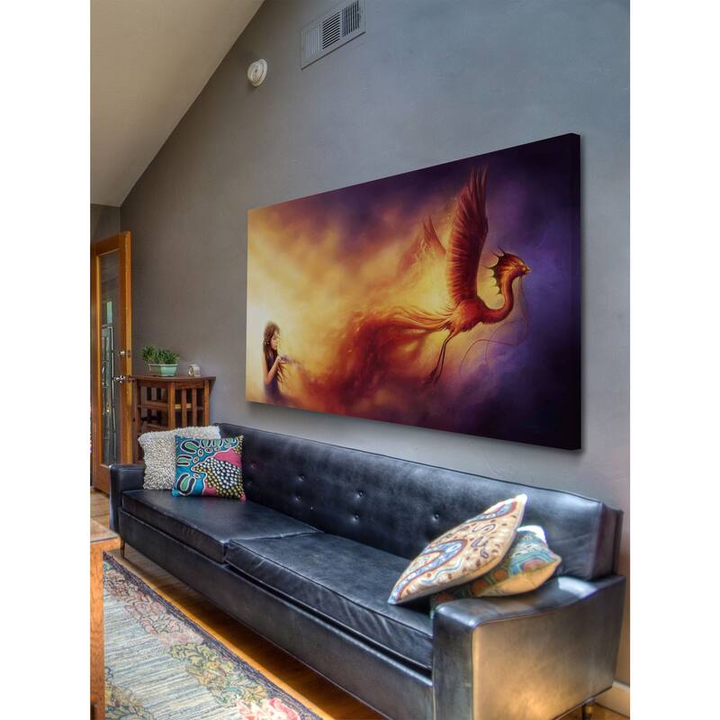 Marmont Hill - Phoenix Painting Print on Canvas - Multi-Color