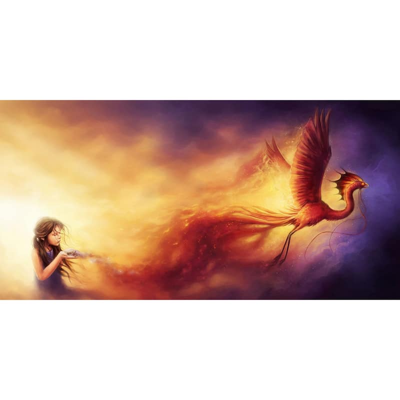 Marmont Hill - Phoenix Painting Print on Canvas - Multi-Color