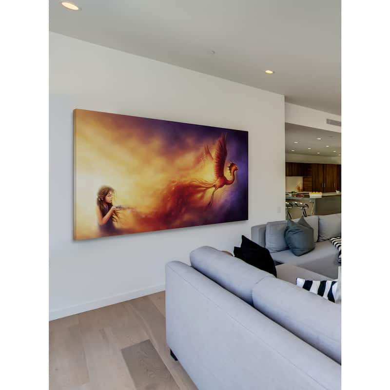 Marmont Hill - Phoenix Painting Print on Canvas - Multi-Color