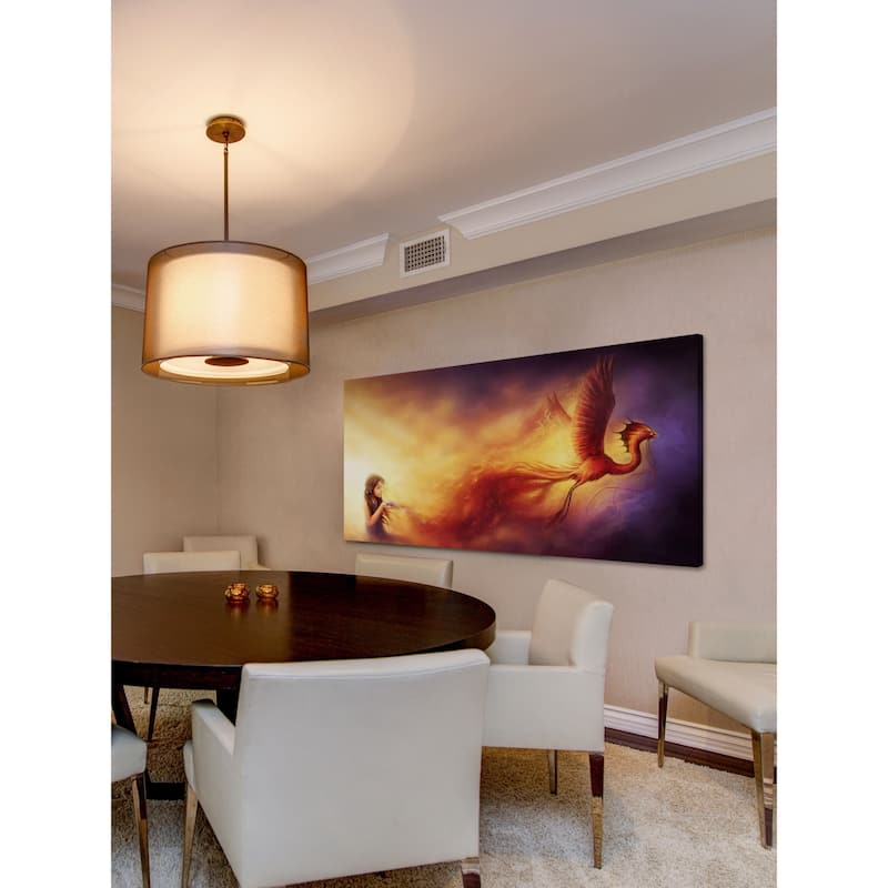 Marmont Hill - Phoenix Painting Print on Canvas - Multi-Color