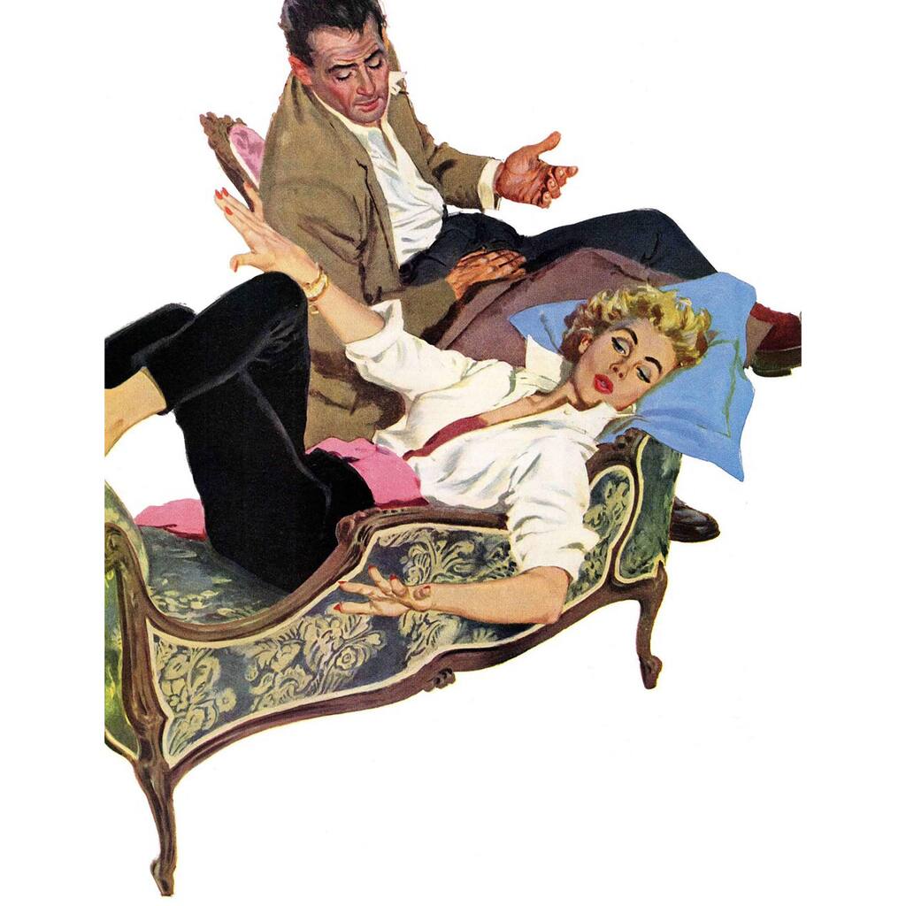 Marmont Hill - Shackles for the Groom by Coby Whitmore Painting Print on Canvas - Multi-Color