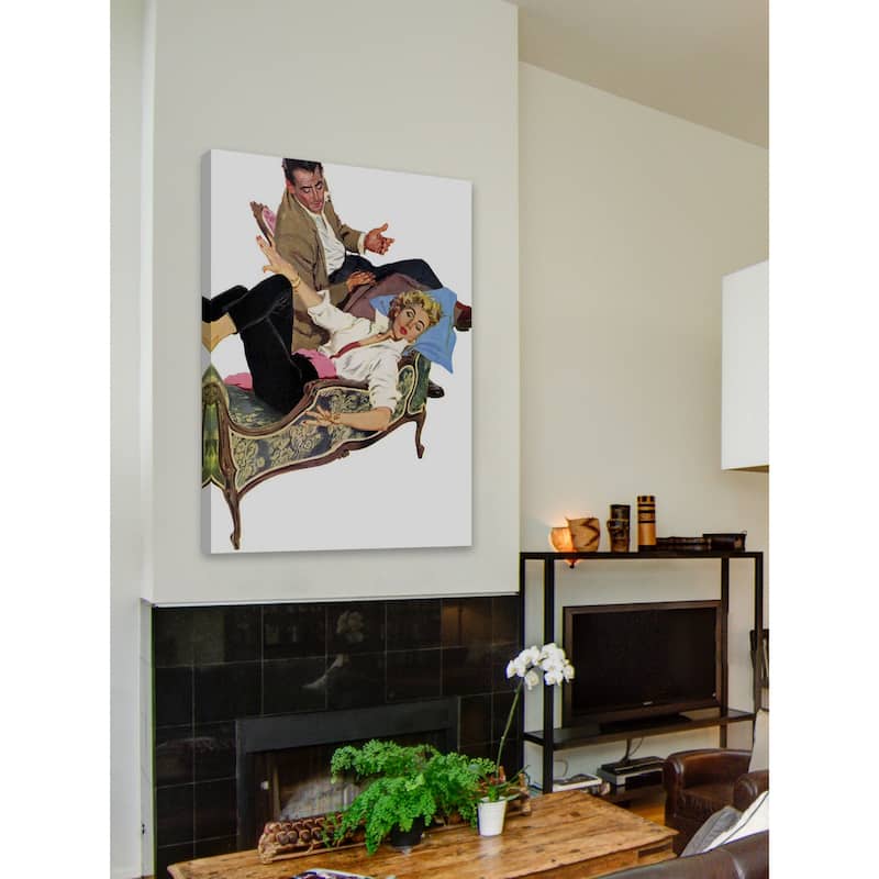 Marmont Hill - Shackles for the Groom by Coby Whitmore Painting Print on Canvas - Multi-Color