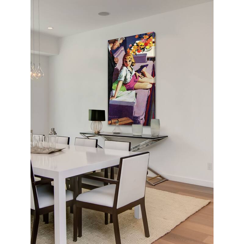 Marmont Hill - A Matter of Infidelity by Morgan Kane Painting Print on Canvas - Multi-Color