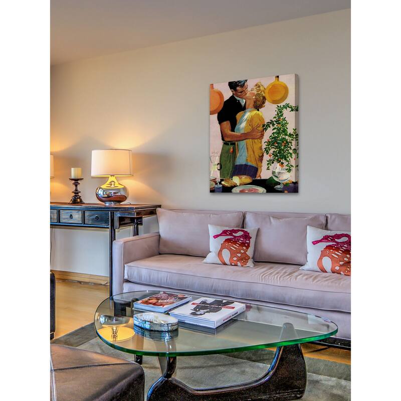 Marmont Hill - Man With a Past by Al Buell Painting Print on Canvas - Multi-Color