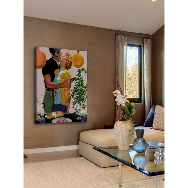 Marmont Hill - Man With a Past by Al Buell Painting Print on Canvas - Multi-Color