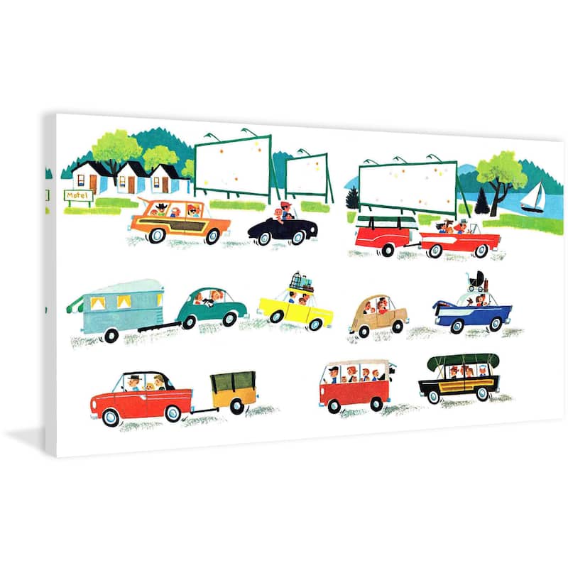 Marmont Hill - To Everywhere Painting Print on Canvas - Multi-Color