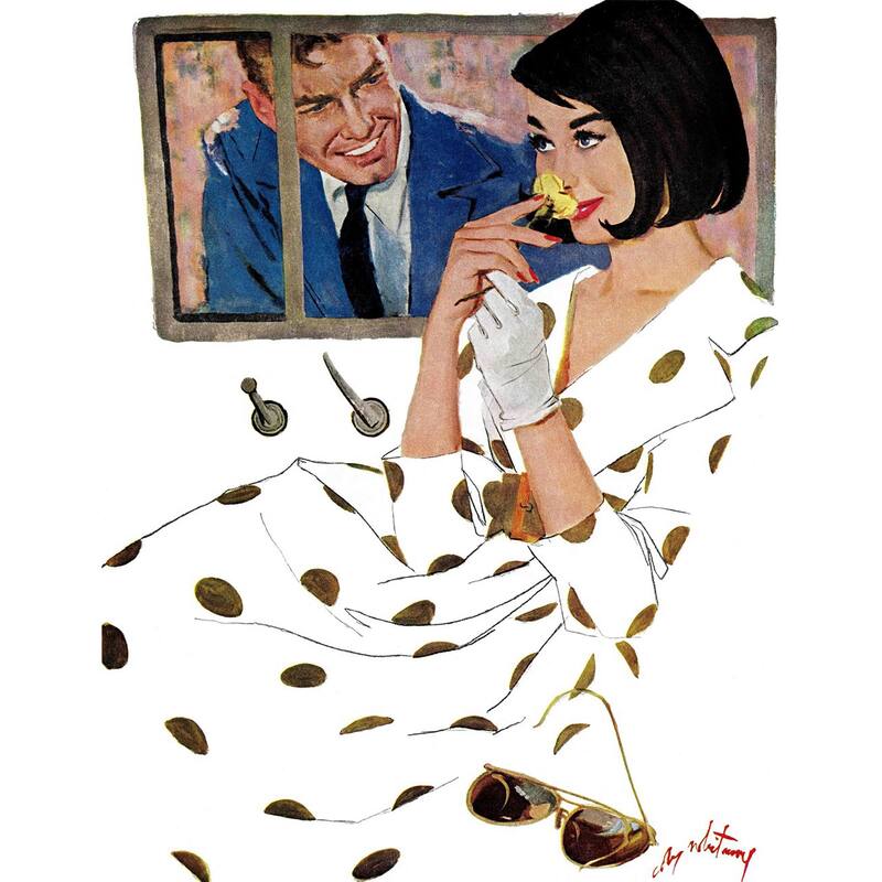 Marmont Hill - The Golden Rose by Coby Whitmore Painting Print on Canvas - Multi-Color