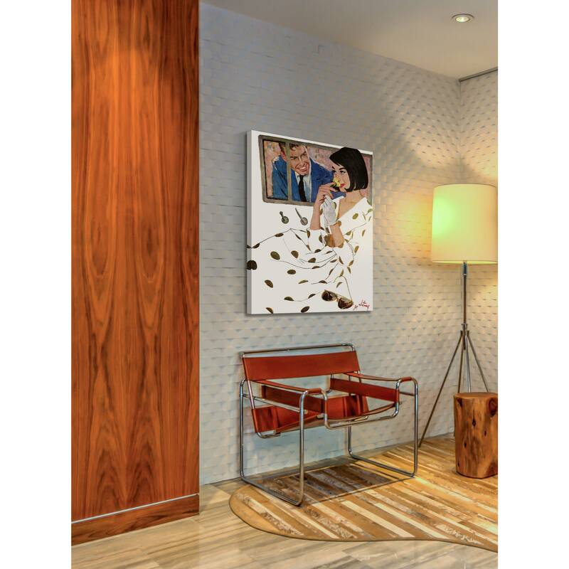 Marmont Hill - The Golden Rose by Coby Whitmore Painting Print on Canvas - Multi-Color