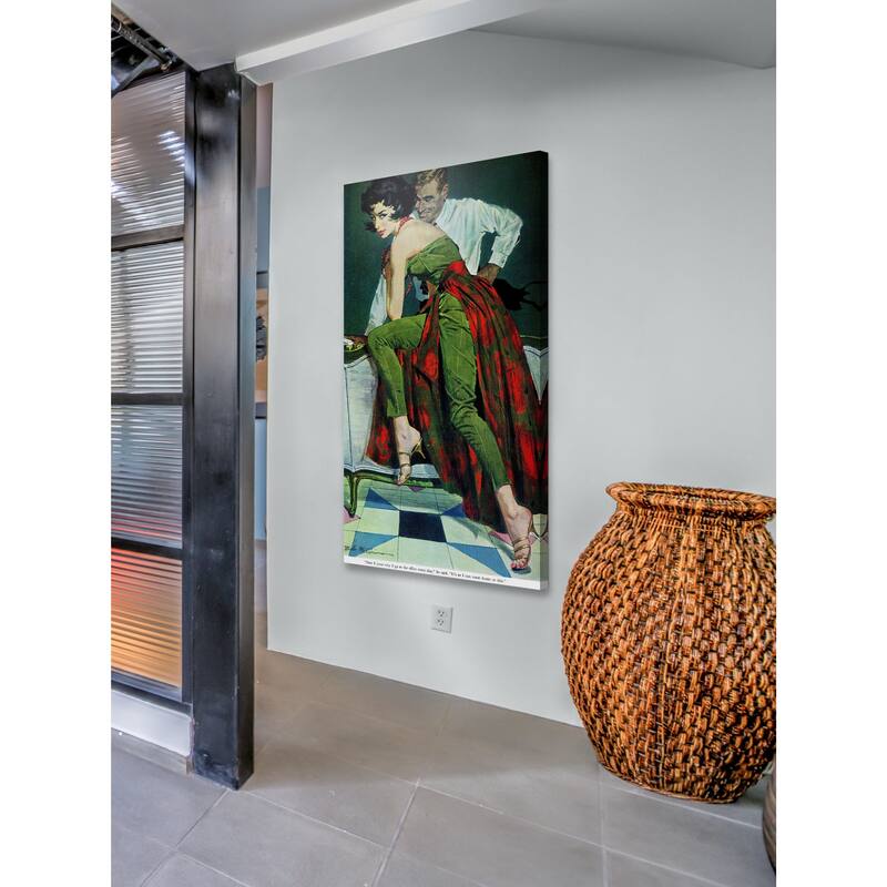 Marmont Hill - The Other Wife by Robert McGinnis Painting Print on Canvas - Multi-Color