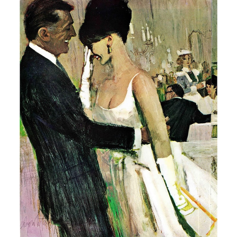 Marmont Hill - Masquerade by Coby Whitmore Painting Print on Canvas - Multi-Color