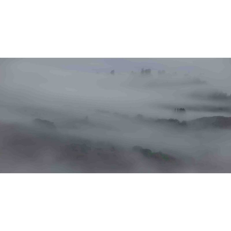 Marmont Hill - Peeking Through the Mist Painting Print on Canvas - Multi-Color