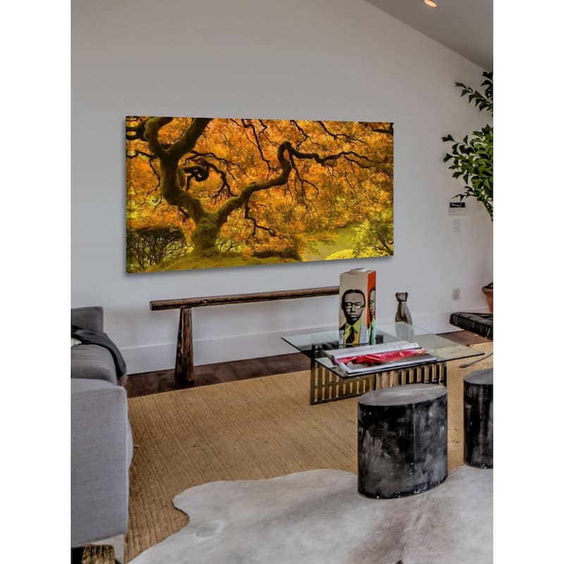 Marmont Hill - Golden Maple Painting Print on Canvas - Multi-Color