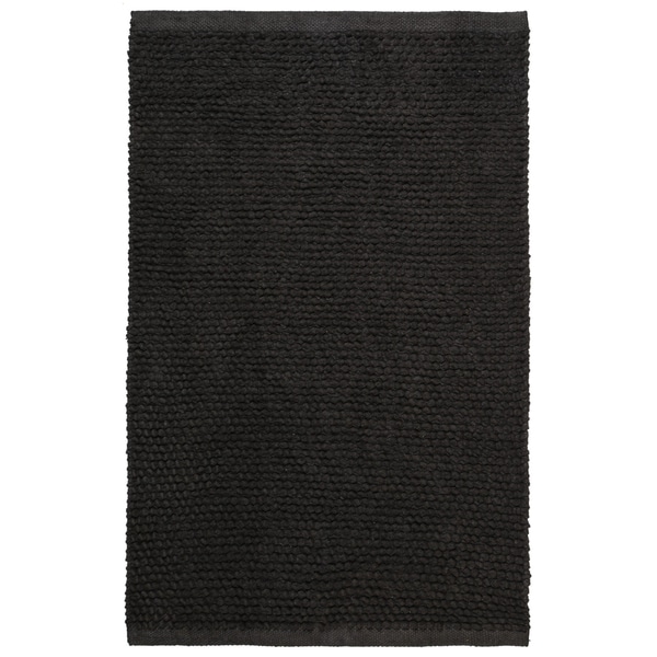 Plush Nubby Charcoal Bath Rug 21 X 34 On Free Plush Nubby Charcoal Bath Rug 21 X 34