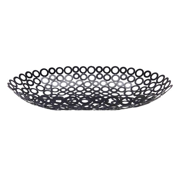 Vanilla Rings Oval Centerpiece 17.5"x 11"x 3"