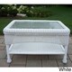 Premium 29 x 17.5 Resin Wicker Coffee Table - Thumbnail 3