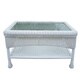 Premium 29 x 17.5 Resin Wicker Coffee Table - Thumbnail 5