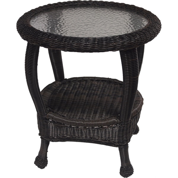 Shop Premium 22 Inch Resin Wicker End Table On Sale Free Shipping   Premium 22 Inch Resin Wicker End Table 3a820835 C631 45c1 B0ed E4ea3b17f544 600 