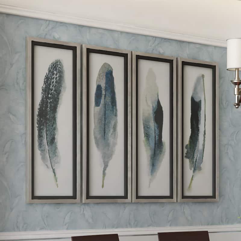 Feathered Beauty Prints (Set of 4)