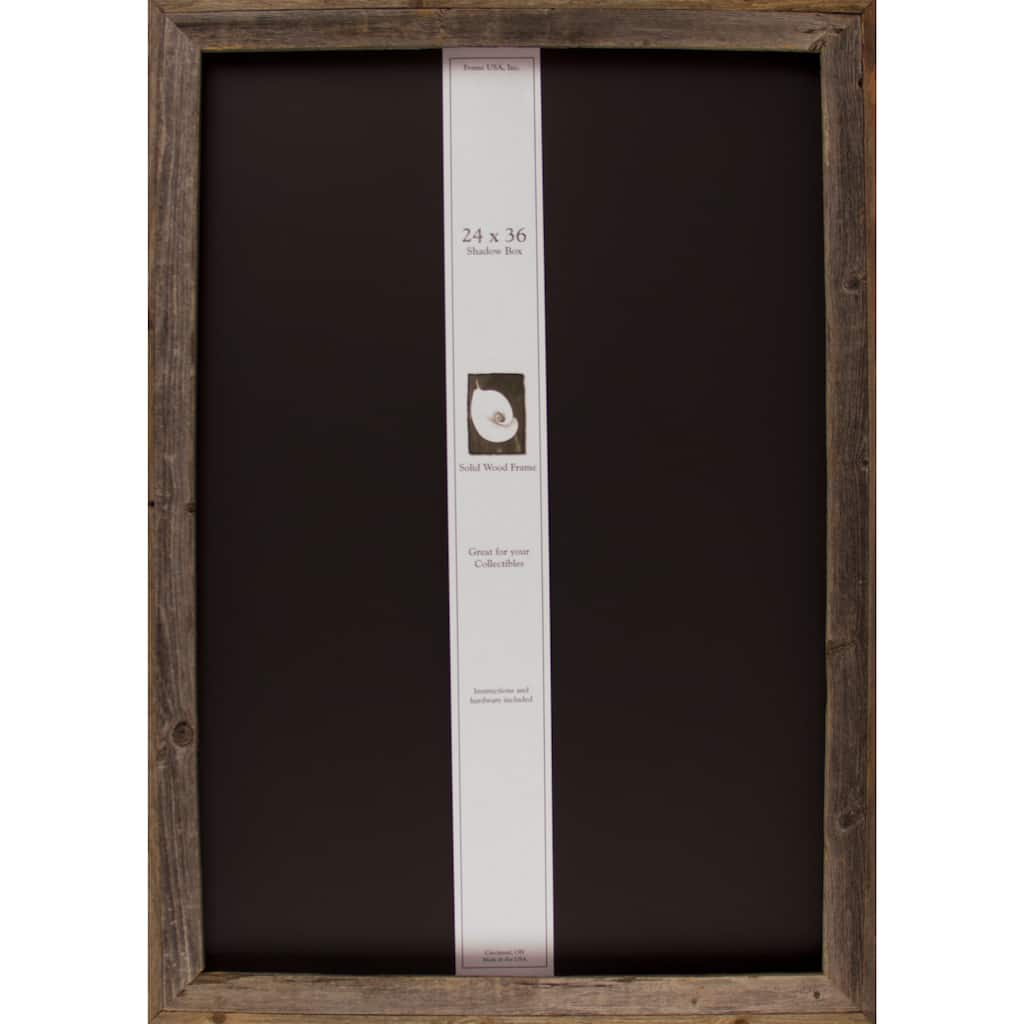 Barnwood Shadow Box (24 x 36)
