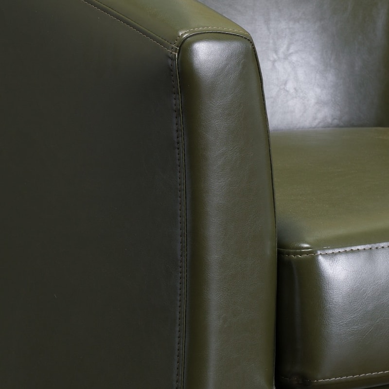 Daymian Swivel Club Chair by Christopher Knight Home
