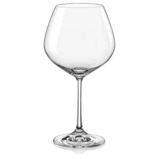 Crystal Wine Glasses 17.5 oz. Set of 12, Bulk Pack - Restaurant Glassware,  Perfect for Red Wine or White Wine - Purple 