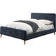 preview thumbnail 12 of 13, Furniture of America Celene Mid-century Modern Queen Platform Bed
