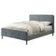 preview thumbnail 11 of 13, Furniture of America Celene Mid-century Modern Queen Platform Bed