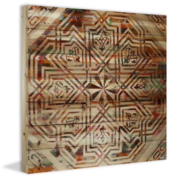 Handmade Parvez Taj - Dore Print on Natural Pine Wood